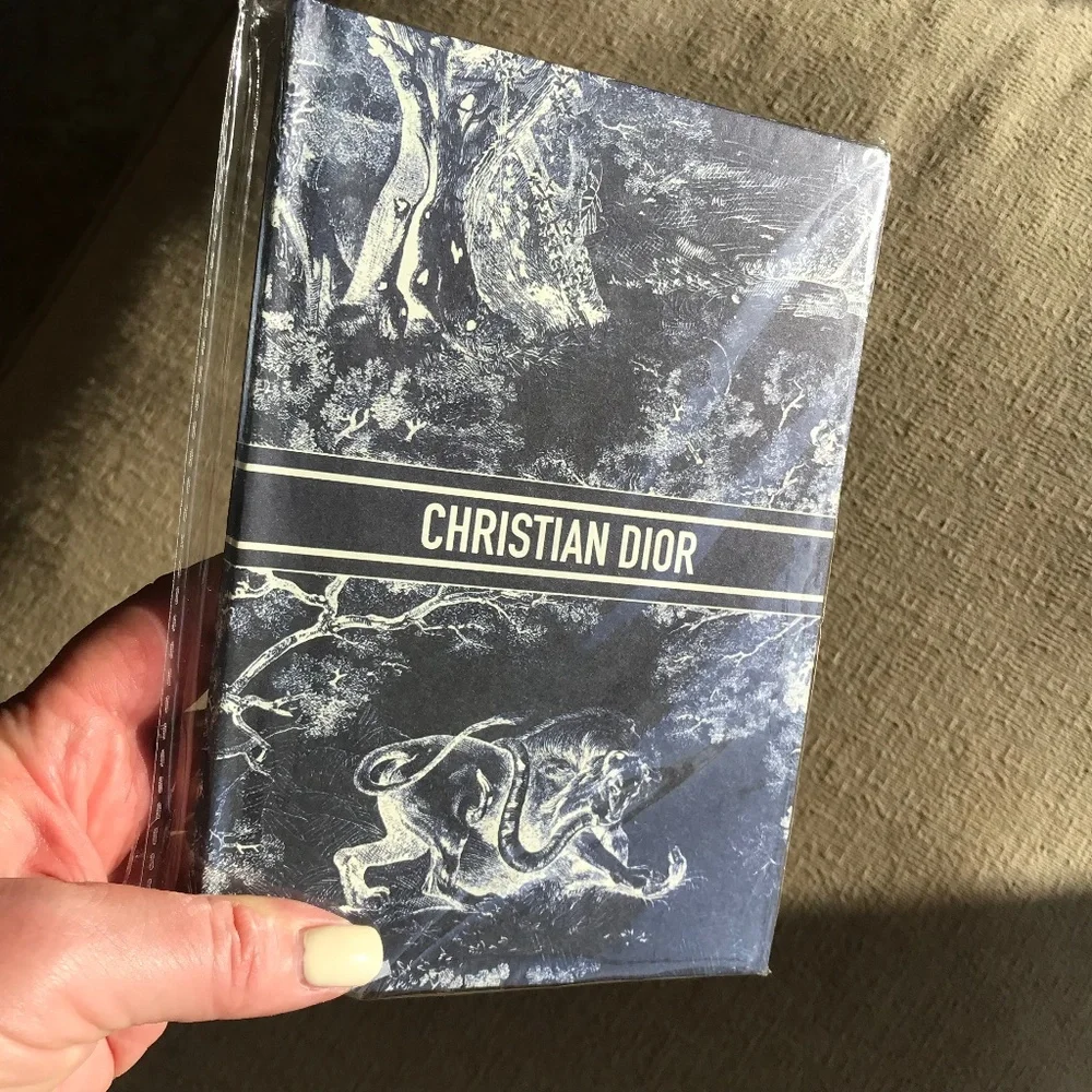 Dior Gold Trim Notebook
